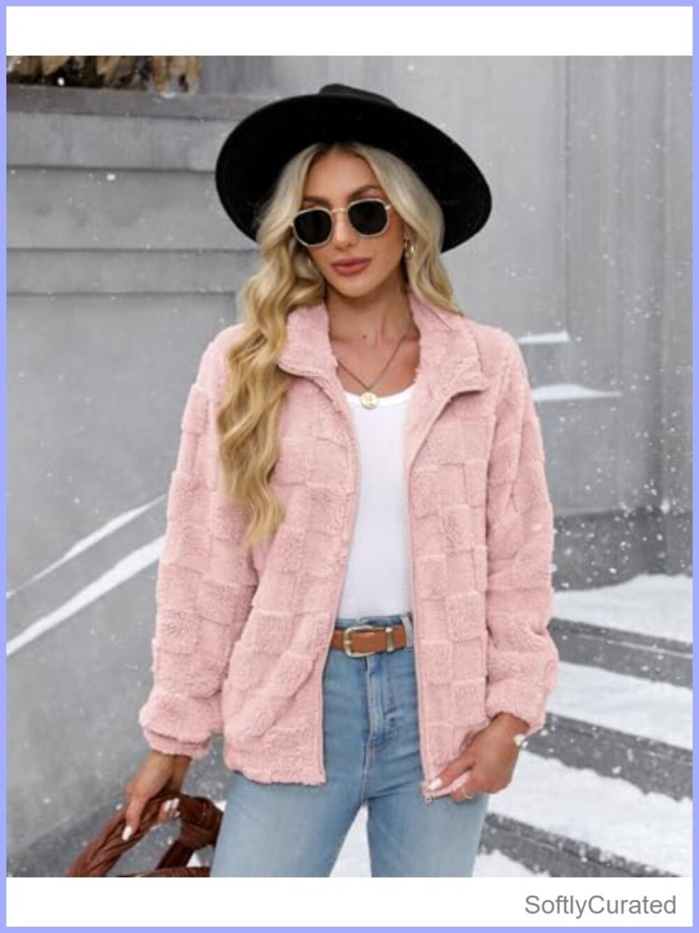 Women's Fleece Full Zip Soft Warm Fall Winter Bed Jacket - Picture 2 of 6